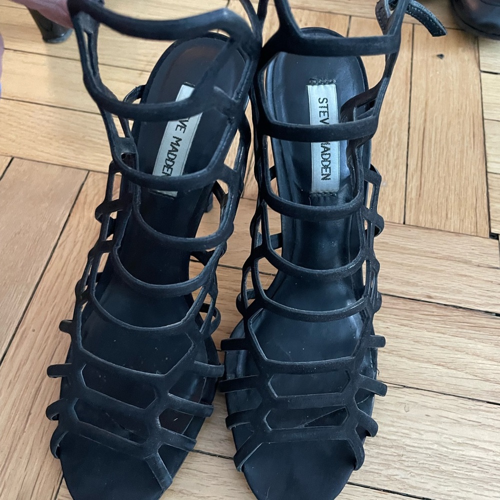 Steve Madden caged sandals